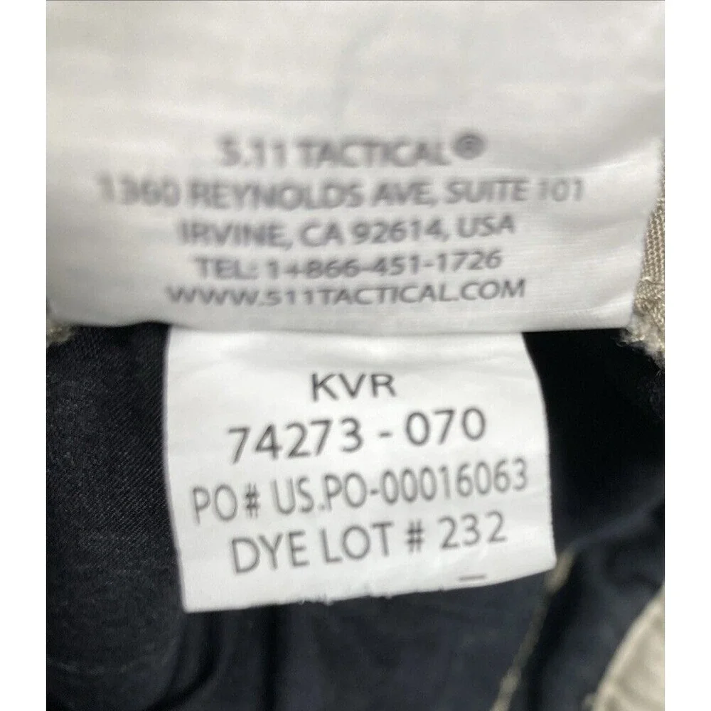 511 Tactical Pants Mens 44x30 (41x29) Beige Cargo Ripstop Paratrooper Gorpcore